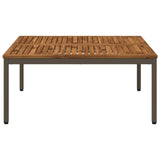 Coffee Table Natural and Coffee 100 x 100.5 x 45 cm 901291