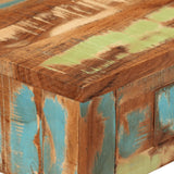 Console Table 110x30x76 cm Solid Wood Reclaimed 376705