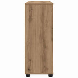 Storage Cabinet Artisan Oak 80 x 31 x 81 cm Engineered Wood 888856