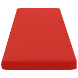 2-Piece Bench Cushions VUGHT 2 pcs 100% Polyester Red 952263