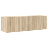 8 Piece TV Cabinet Set Sonoma Oak Engineered Wood 3079040