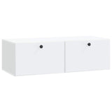 Wall-Mounted TV Cabinet 98 x 41 x 30 cm White Engineered Wood 899205