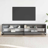 TV Cabinet Grey Sonoma 180.5x40x46 cm Engineered Wood 3300803