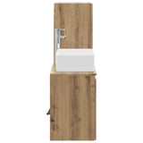 Bathroom Furniture Set 2 pcs Artisan Oak 33 x 34.5 x 100 cm 3406132