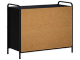 Sideboard Black Oak 73 x 33 x 81 cm Engineered Wood 8013818