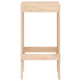 Bar Stools 2 pcs 40x36x75 cm Solid Wood Pine 825345