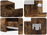 Dressing Table Brown 100 x 40 x 70 cm Engineered Wood 865239
