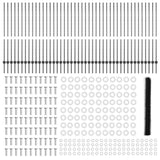 Welded Wire Fence 100 x 1.4 m PVC-Coated Steel Grey 3336938