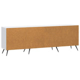 TV Cabinet White 150 x 31 x 50 cm Engineered Wood 895605