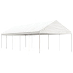 Gazebo with Roof White 11.15x4.08x3.22 m Polyethylene 3155513