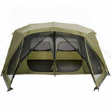 Family Tent 10-Person Green Quick Release Waterproof 94290