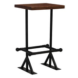 Bar Set 3 Piece Solid Reclaimed Wood 245394