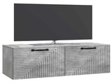 Wall-Mounted TV Cabinet Concrete Grey 78.5 x 31 x 30 cm 898718