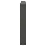 Coffee Table Legs V-Shape 2 pcs Anthracite 70x cm Steel 4012638