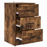 Bedside Cabinet Smoked oak 38 x 38 x 66 cm Engineered wood 883379