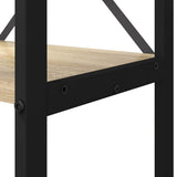 Bookshelf 40 x 30 x 119 cm Engineered Wood Sonoma Oak 868360