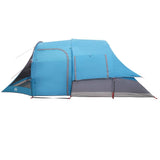 Camping Tent Tunnel 4-Person Blue Waterproof 94744