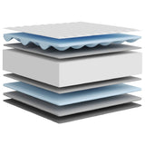Foam Mattress Medium Soft 200x200 cm 373027