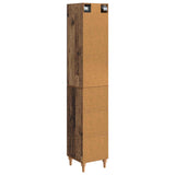 Cabinet Set 2 pcs Old Wood Engineered Wood 3416455
