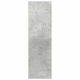 Wall Shoe Cabinets 2 pcs Concrete Grey 80x18x60 cm Engineered Wood 806750