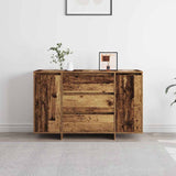 Sideboard with Drawer Old Wood 120 x 41 x 75 cm Engineered Wood 3333913