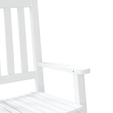 Rocking Chair for Children White Solid Wood Poplar 4008877