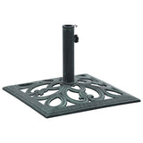 Umbrella Base Green 12 kg 49 cm Cast Iron 47866