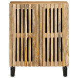 Sideboard 60x34x75 cm Solid Wood Rough Mango 377446