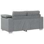 Sofa Set with Cushion 3 pcs Grey 219 x 77 x 82 cm Fabric 3324658