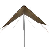 Camping Tarp Brown 462x306x211 cm Waterproof 4009610