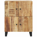 Sideboard with 4 Doors 60x33x75 cm Solid Wood Mango 352917