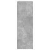 Highboard Concrete Grey 50x41x124 cm Engineered Wood 846400