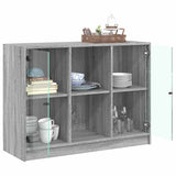 Sideboard Grey Sonoma 102x37x75.5 cm Engineered Wood 3295876