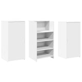 Reception Desk White 155x50x103,5 cm Engineered Wood 3324196