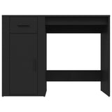 Desk Black 100x49x75 cm Engineered Wood 816785