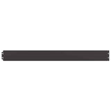 Lawn Edgings 50 pcs Black 10x103 cm Cold-rolled Steel 860136