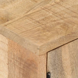 TV Cabinet 140x30x40 cm Solid Mango Wood 249856