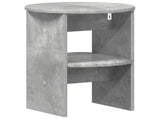 Side Cabinet Concrete Grey 40 x 50 cm Engineered Wood 899822