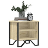 Bedside Cabinet Sonoma Oak 2 pcs 40x30x40 cm Engineered Wood 848497