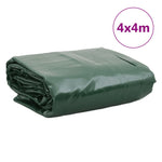 ZNTS Tarpaulin Green 4x4 m 650 g/m² 156136