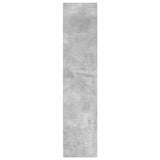 Bookcase Concrete Grey 80x24x109 cm Engineered Wood 857838