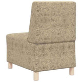Modular Sofa Unit Armless 3 pcs Light Grey 55 x 74 x 82 cm 3399833