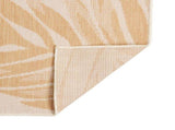 Outdoor Flatweave Rug 200x280 cm Leaf Pattern 340861