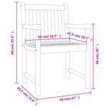 ZNTS 7 Piece Garden Dining Set Solid Wood Acacia 3206278