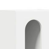 Bedside Table 2 pcs White 40 x 35 x 50 cm Engineered Wood 891245