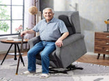 Power Lift Recliner Armchair, Electric Lift Chair for Elderly, Fabric Riser and Reclining Chair with T3398P555091