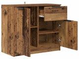 Sideboard with Drawer Old Wood 60 x 30 x 70 cm Engineered Wood 880773