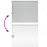 Venetian Blinds Height Adjustable Silver 130 x 160 cm Aluminium 42005909