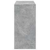Bar Table Concrete Grey 102x50x103.5 cm Engineered Wood 854430