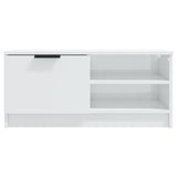 TV Cabinets 2 pcs High Gloss White 80x35x36.5cm Engineered Wood 811479